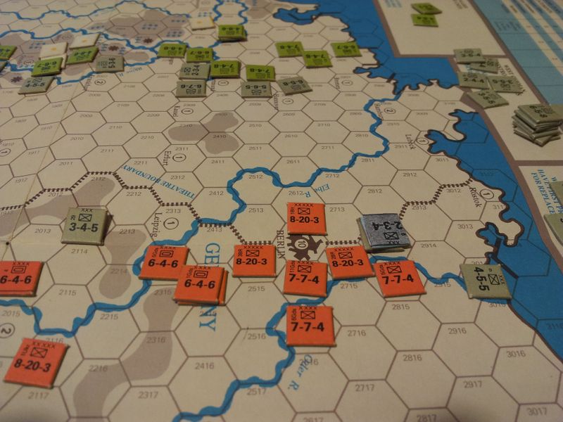 Battle for Germany — zoomed in, Eastern Front