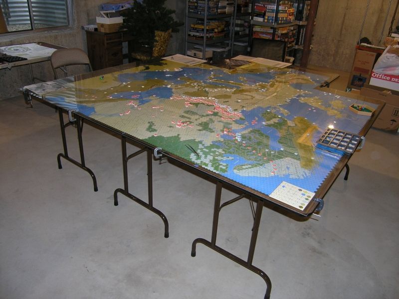 War in Europe — &ldquo;4 folding tables should do it&hellip;&rdquo;